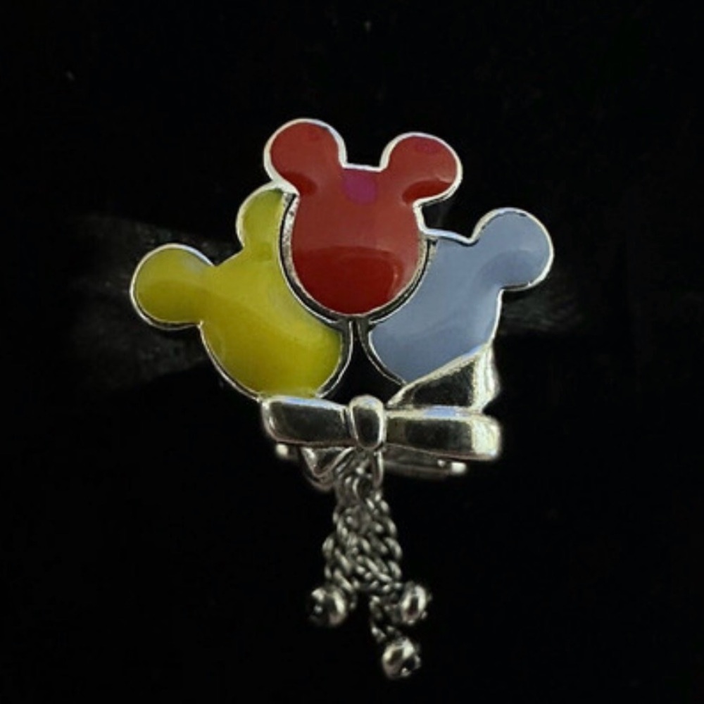 The item is a Disney Parks Mickey Mouse Balloons Dangle Charm